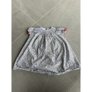 Petit Bebe size 18mo 18 Months smocked floral dress